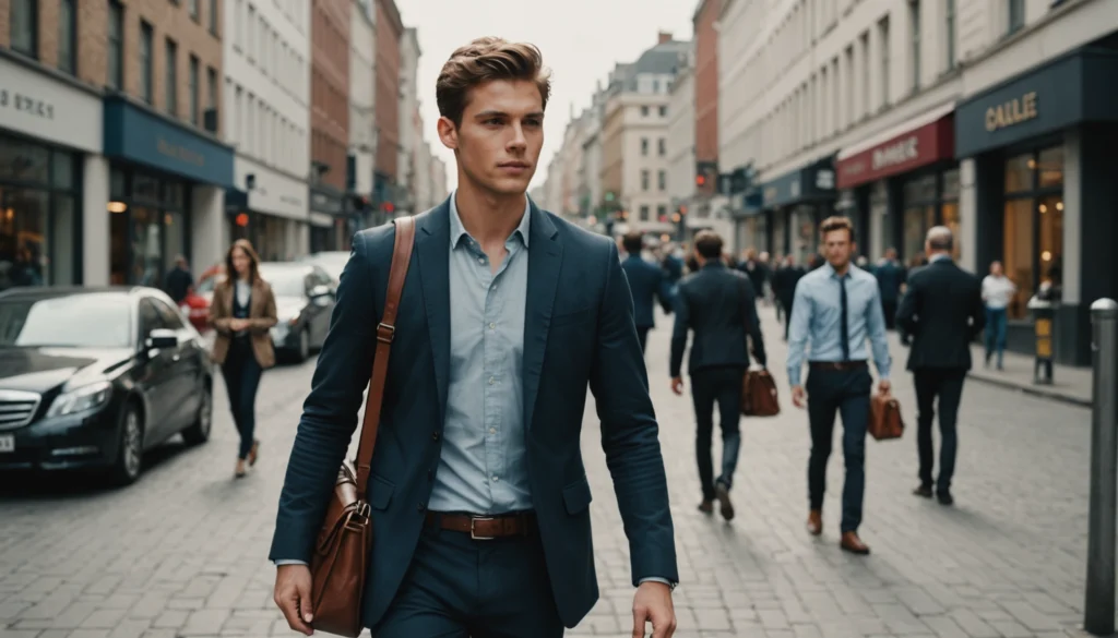 sacoche homme moderne