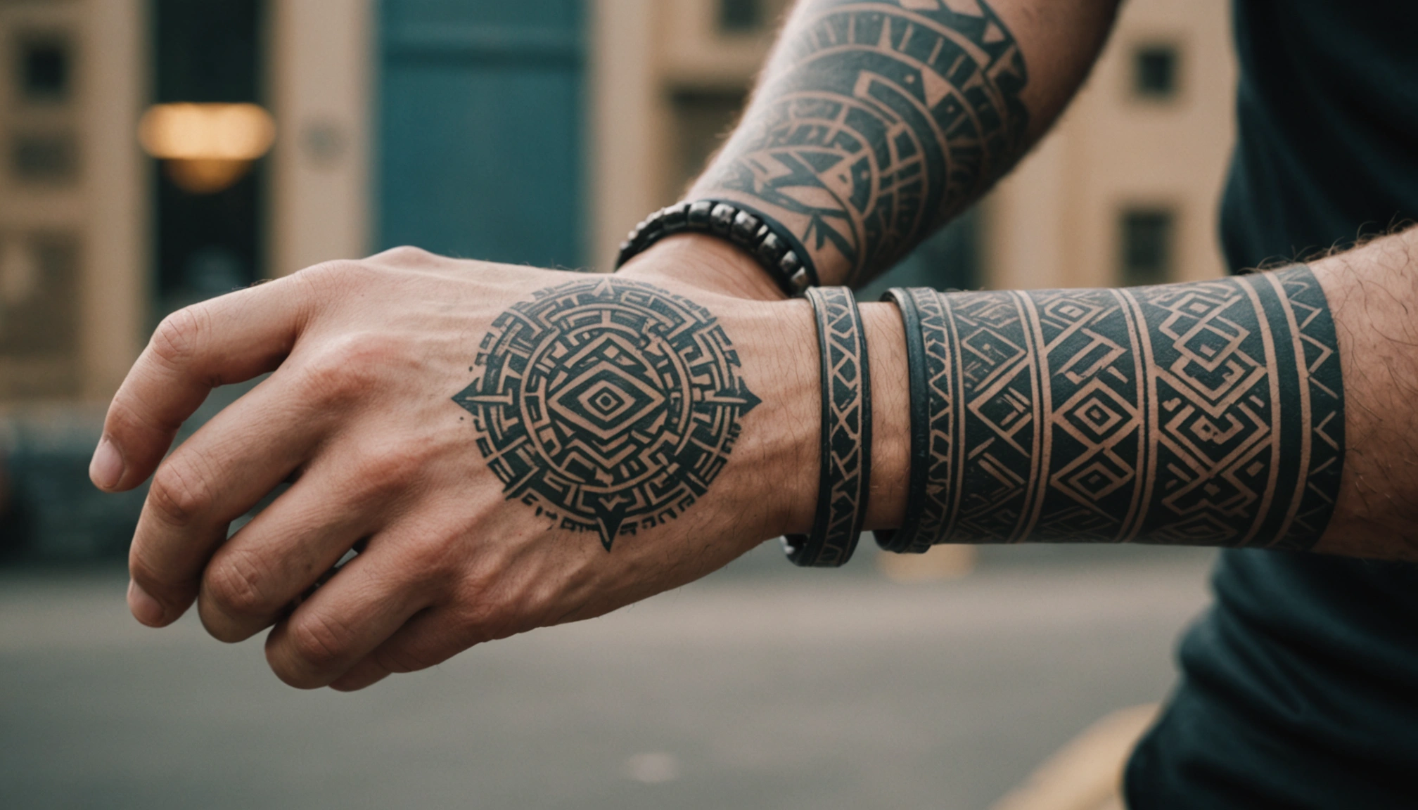 Tatouage bracelet homme : symboles de puissance et protection