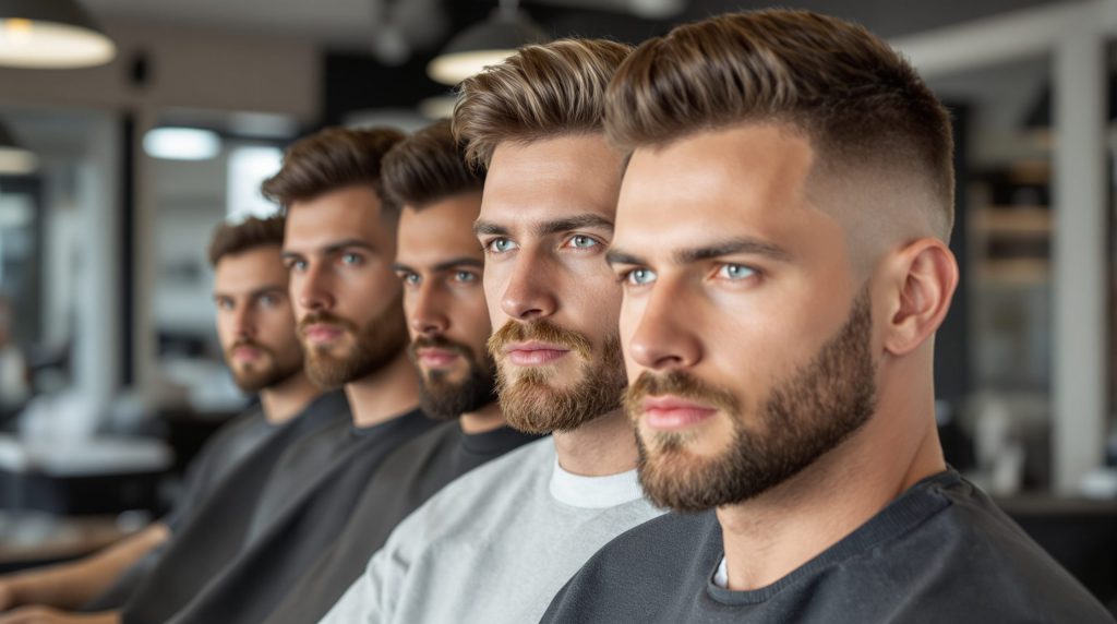coupe homme court